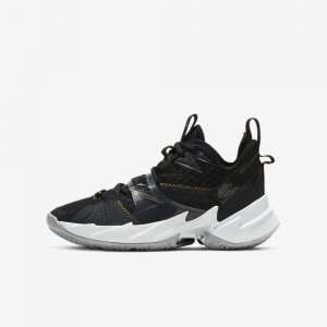 Jordan 'Why Not?' Zer0.3 | Black / White / Metallic Gold