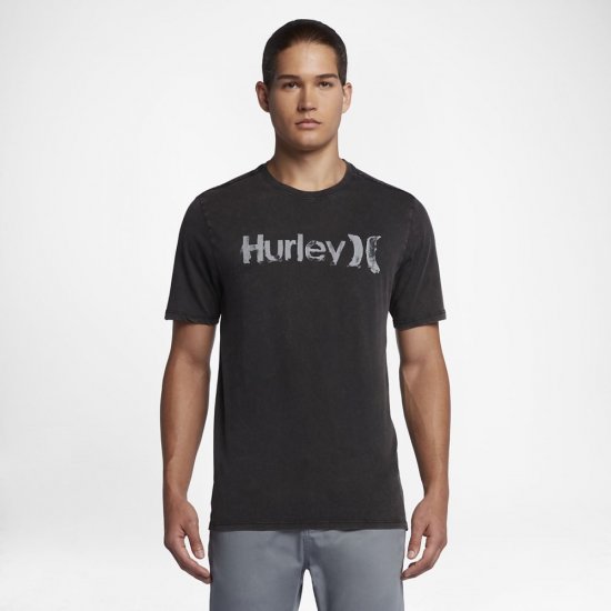 Hurley One And Only Acid Wash | Black - Click Image to Close