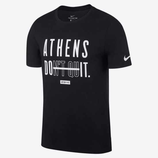 Nike Dri-FIT (Athens) | Black - Click Image to Close