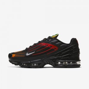 Nike Air Max Plus III | Black / Magma Orange / University Red / Light Smoke Grey