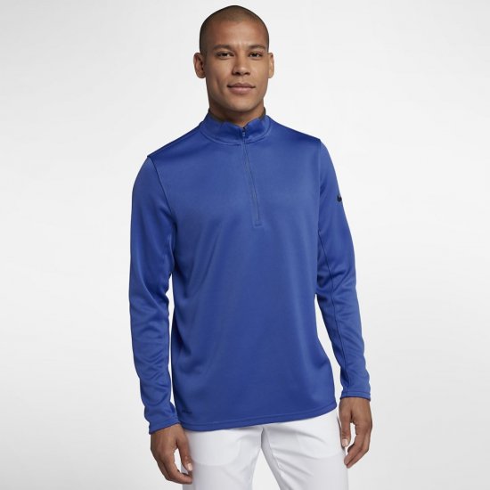 Nike Dri-FIT Half-Zip | Game Royal / Anthracite / Black - Click Image to Close