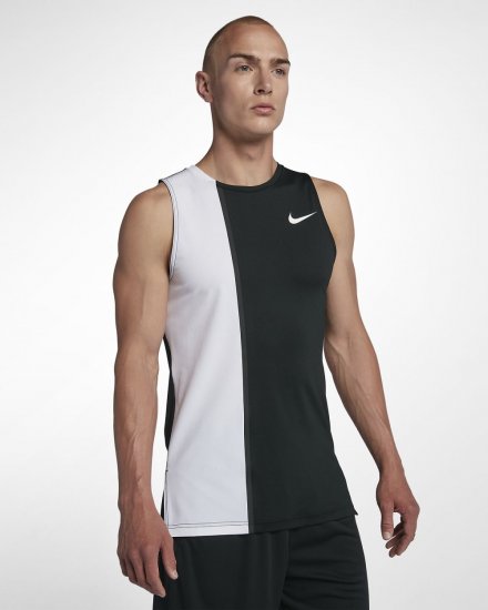 Nike Pro Fitted | White / Black / White - Click Image to Close