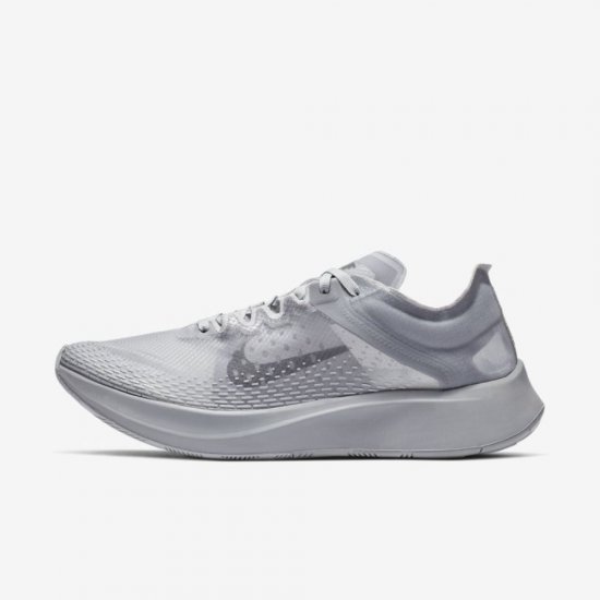 Nike Zoom Fly SP Fast | Wolf Grey / Wolf Grey / Black - Click Image to Close