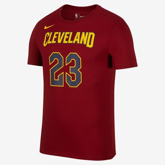Nike Dry NBA Cavaliers (James) | Team Red - Click Image to Close