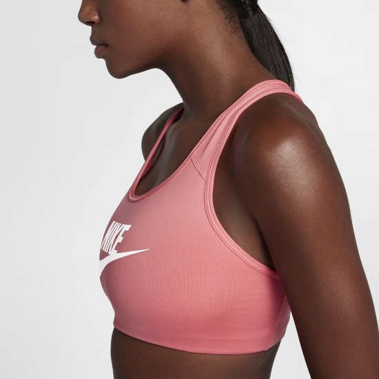 Nike Classic Swoosh Futura | Sunblush / White - Click Image to Close
