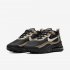 Nike Air Max 270 React | Black / Khaki / Metallic Gold / Light Bone