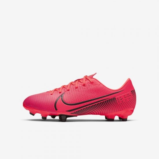 Nike Jr. Mercurial Vapor 13 Academy MG | Laser Crimson / Laser Crimson / Black - Click Image to Close