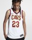 LeBron James Association Edition Swingman Jersey (Cleveland Cavaliers) | White / Team Red / University Gold LeBron James Association Edition Swingman Jersey (Cleveland Cavaliers) | White / Team Red / University Gold
