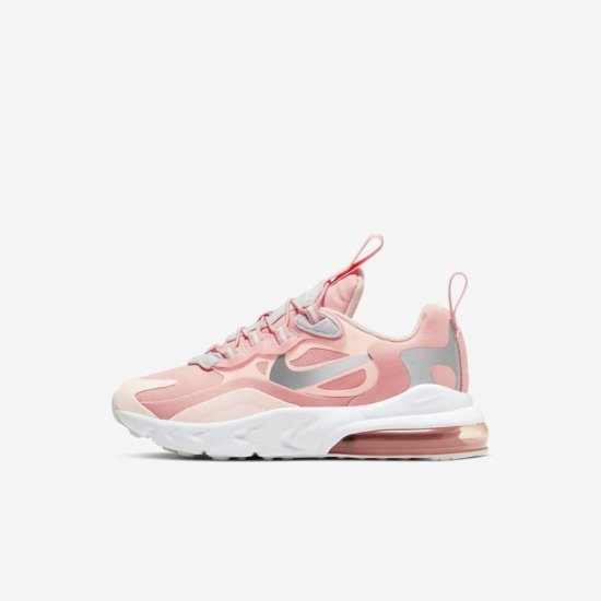 Nike Air Max 270 RT | Bleached Coral / White / Echo Pink / Metallic Silver - Click Image to Close