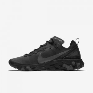 Nike React Element 55 | Black / Dark Grey