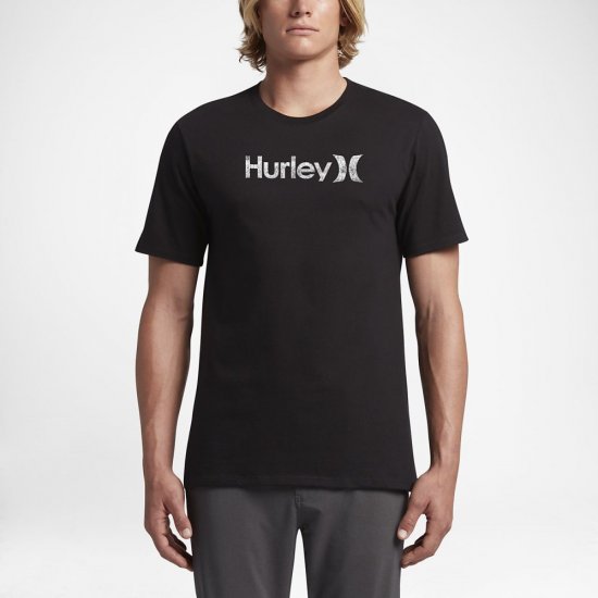 Hurley One And Only Push Through | Black / White - Click Image to Close