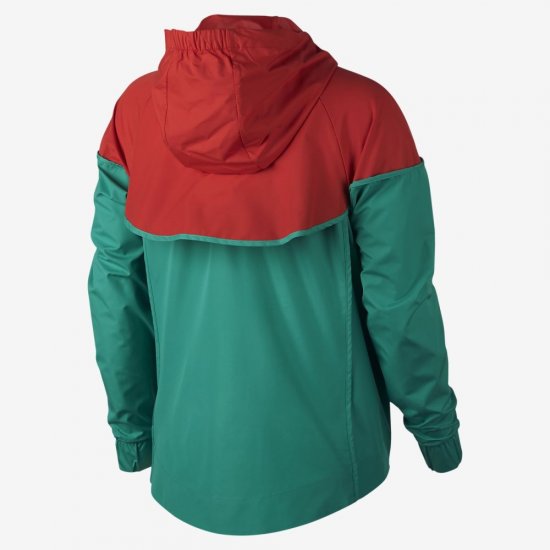 Portugal Windrunner | Kinetic Green / Challenge Red / Black - Click Image to Close