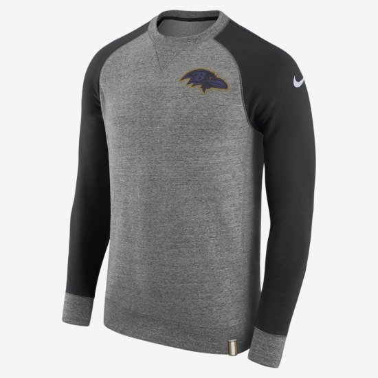 Nike AW77 (NFL Ravens) | Carbon Heather / Black / White - Click Image to Close