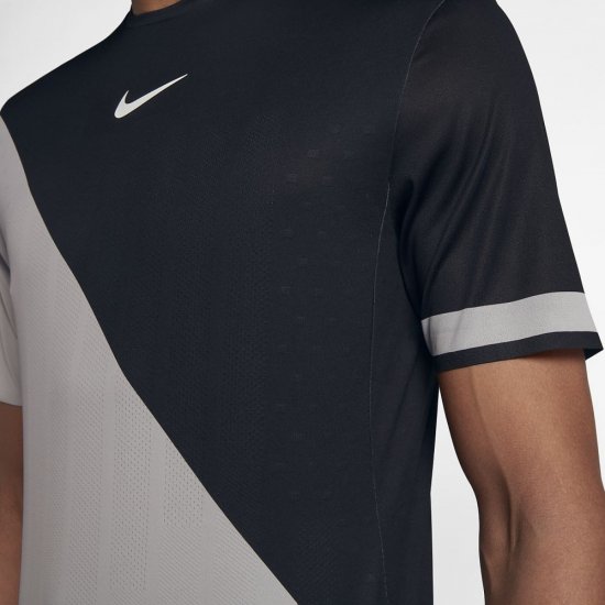 NikeCourt Zonal Cooling Challenger | Atmosphere Grey / Black / Black / White - Click Image to Close