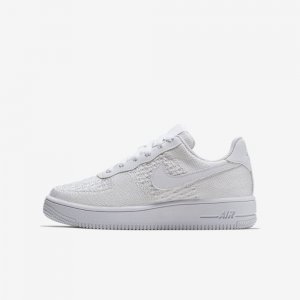 Nike Air Force 1 Flyknit 2.0 | White / White / White