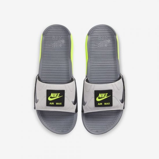Nike Air Max 90 | Smoke Grey / Volt / Black / Smoke Grey - Click Image to Close