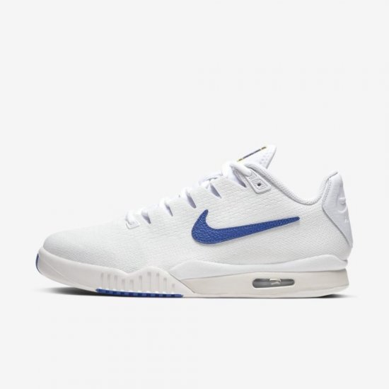 NikeCourt Vapor X TC Knit | White / Phantom / Phantom / Game Royal - Click Image to Close