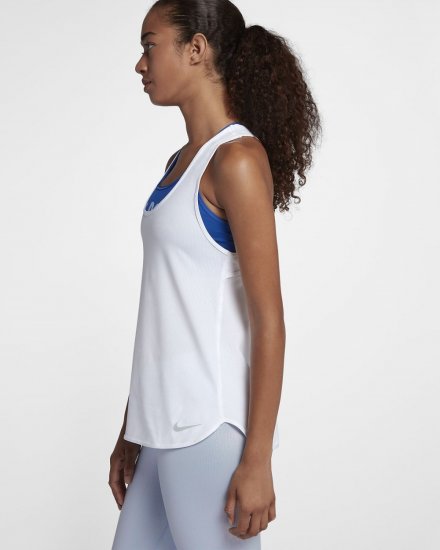 Nike Pro | White / Pure Platinum - Click Image to Close
