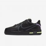 Nike Air Force 1 React | Black / Violet Star / Barely Volt / Anthracite