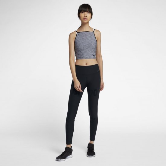 Nike Power Cropped | Black / Heather / Black - Click Image to Close