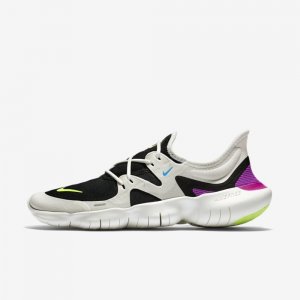 Nike Free RN 5.0 | Summit White / Black / Blue Hero / Volt Glow