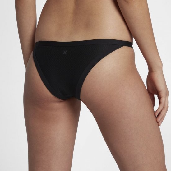Hurley Quick Dry Mesh Cheeky | Black - Click Image to Close