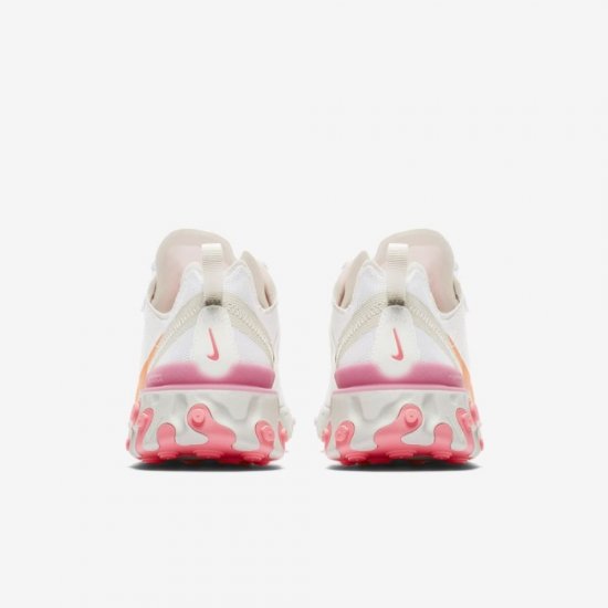 Nike React Element 55 | White / Digital Pink / Pink Foam / Hyper Crimson - Click Image to Close