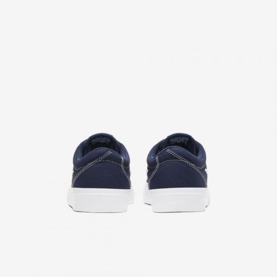 Nike SB Charge Canvas | Midnight Navy / White - Click Image to Close