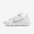 Nike React Element 55 | Summit White / Metallic Silver