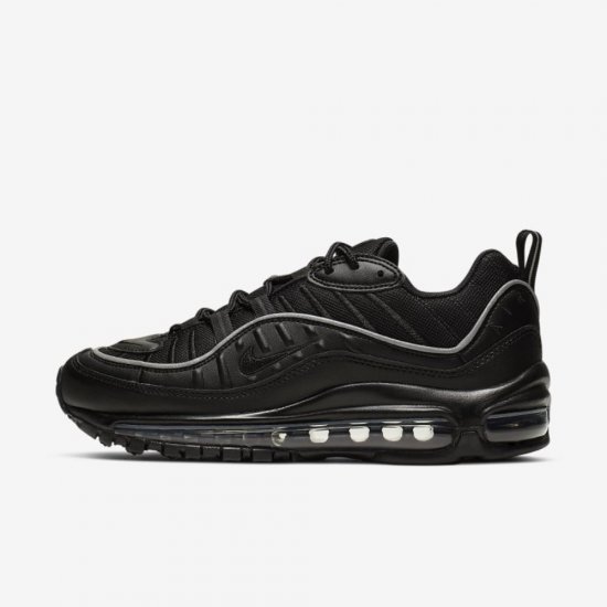 Nike Air Max 98 | Black / Off Noir / Black - Click Image to Close