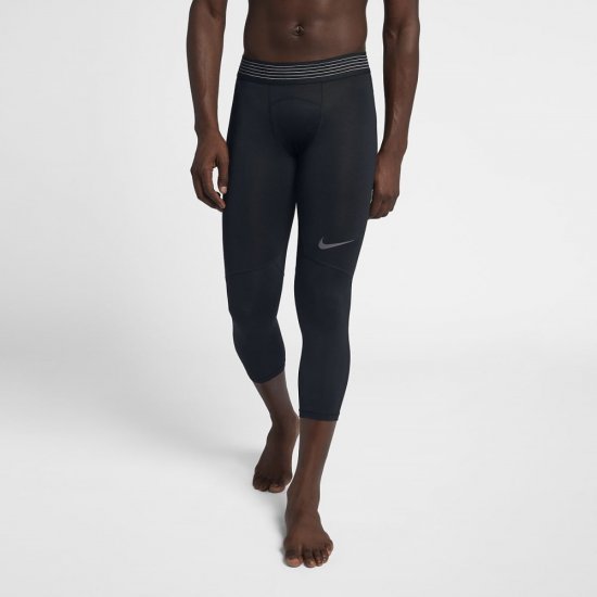 Nike Pro HyperCool | Black / Black / Dark Grey - Click Image to Close