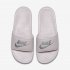 Nike Benassi | White / Metallic Silver