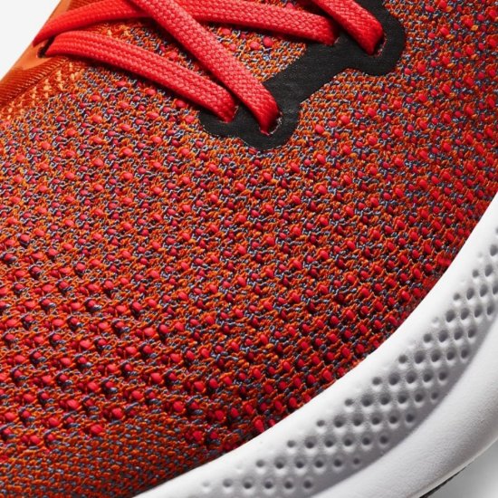 Nike Joyride Run Flyknit | Magma Orange / Midnight Navy / Laser Crimson / Black - Click Image to Close