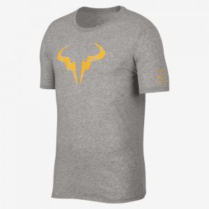 NikeCourt Dri-FIT Rafa | Dark Grey Heather / Laser Orange