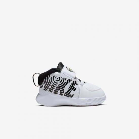 Nike Team Hustle D 9 | White / Volt / Black - Click Image to Close