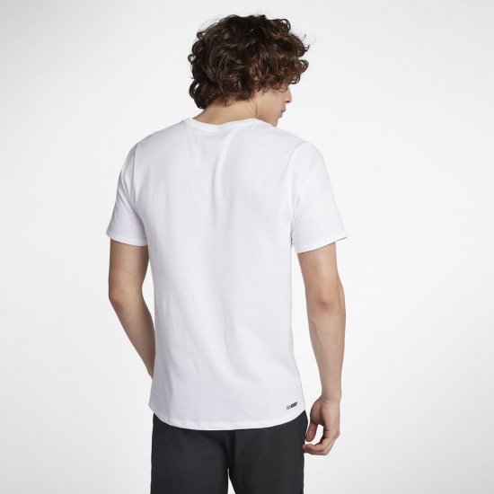 Hurley Cause &amp; Effect Dri-FIT | White - Click Image to Close