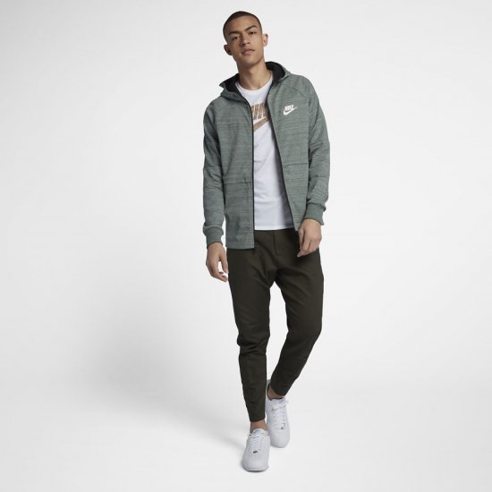 Nike Sportswear Advance 15 | Clay Green / Heather / Clay Green / White - Click Image to Close