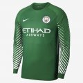 2017/18 Manchester City FC Stadium Goalkeeper | Pine Green / White / White