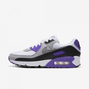 Nike Air Max 90 | White / Hyper Grape / Black / Particle Grey