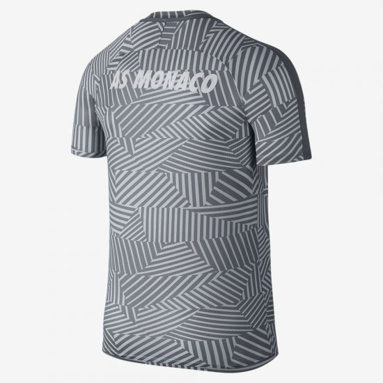 A.S. Monaco FC Dry Squad | Pure Platinum / Cool Grey / White - Click Image to Close
