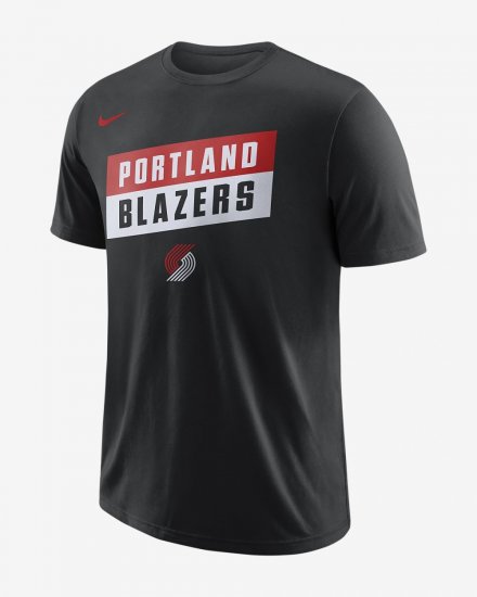 Portland Trail Blazers Nike Dry | Black - Click Image to Close