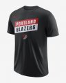 Portland Trail Blazers Nike Dry | Black