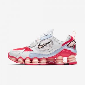 Nike Shox TL Nova | White / Washed Coral / Hydrogen Blue / Laser Crimson