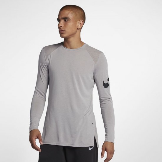 Nike Breathe Elite | Atmosphere Grey / Black - Click Image to Close