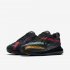 Nike Air Max 720 | Black / University Gold / Flash Crimson / Metallic Silver