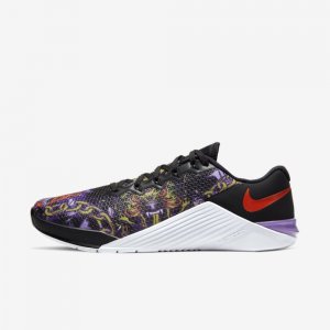 Nike Metcon 5 | Black / Purple Nebula / White / Bright Cactus