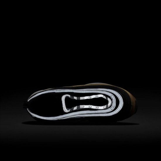 Nike Air Max 97 | Black / Metallic Gold - Click Image to Close