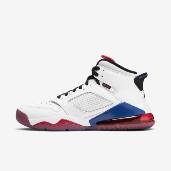 Jordan Mars 270 | White / University Red / Rush Blue / Black - Click Image to Close