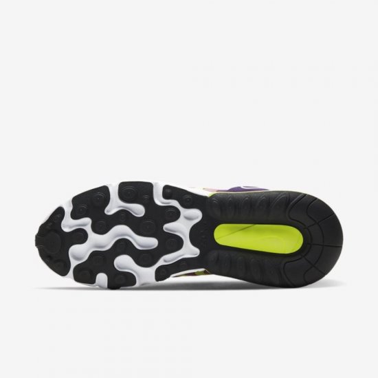 Nike Air Max 270 React ENG | Eggplant / Magic Flamingo / Vivid Purple / White - Click Image to Close
