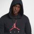 Jordan Jumpman Air Fleece | Black / White / Gym Red